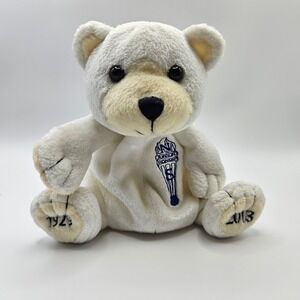 National‎ Junior Honor Society Plush Teddy Bear 1923-2013 White Embroidered